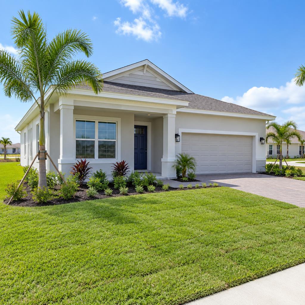 New construction home representative of the Odessa area