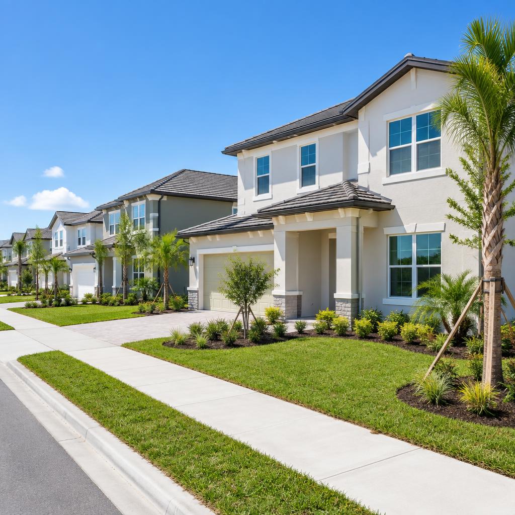 New construction homes in a Riverview master-planned community